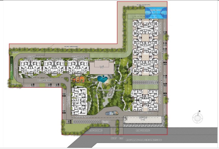 The Eden Park Site Plan